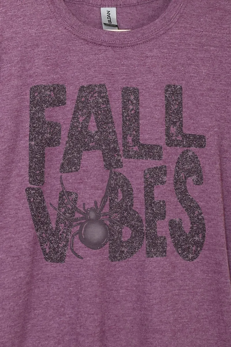 Spider Fall Vibes Softstyle Adult T-Shirt