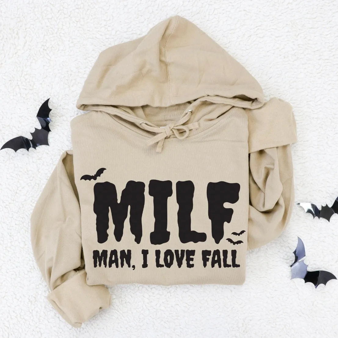 Spooky MILF • Tan Hoodie