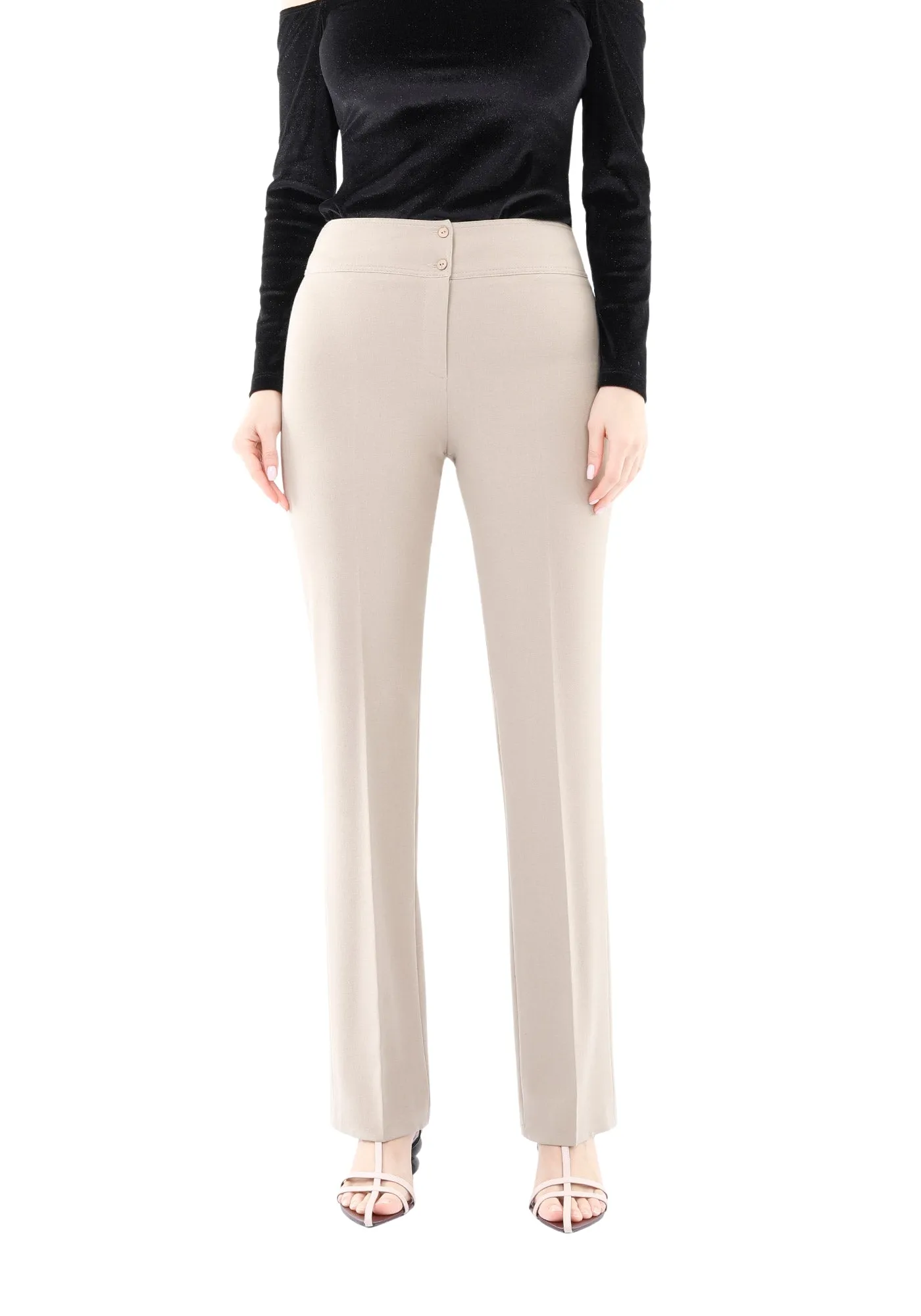 Straight Leg Fit All Day Comfortable Dress Pants