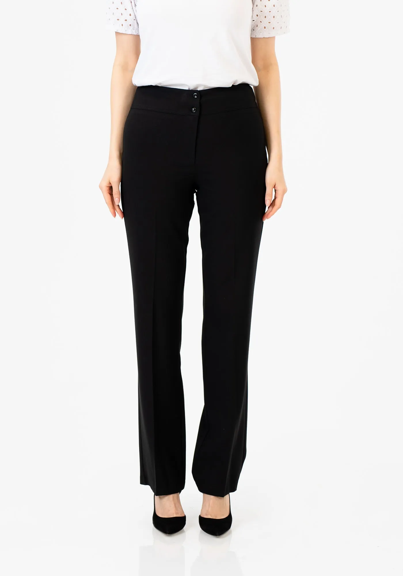 Straight Leg Fit All Day Comfortable Dress Pants