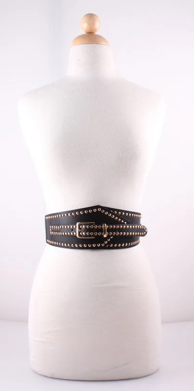 Studded Statement Belt