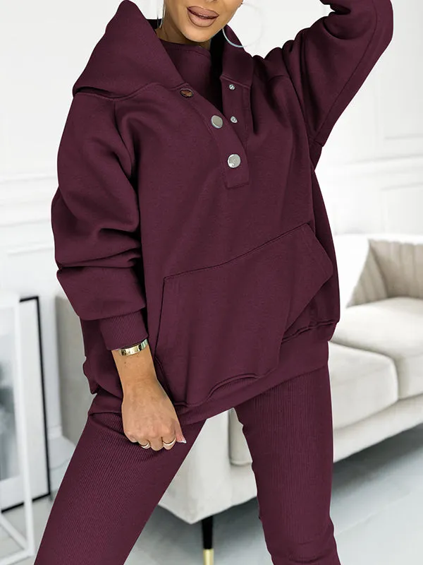 Sutton - Comfortable Sweatshirt Suit