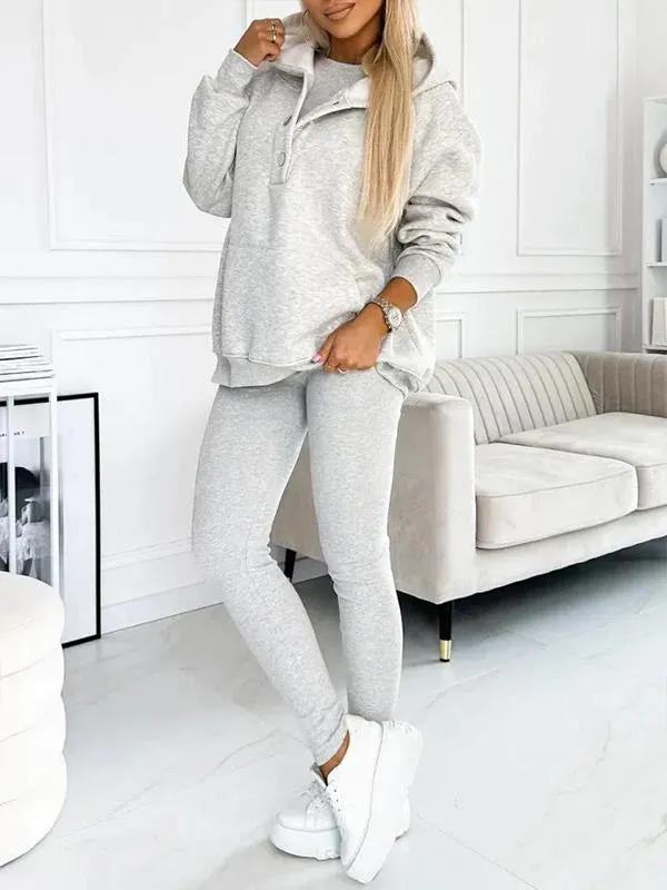 Sutton - Comfortable Sweatshirt Suit