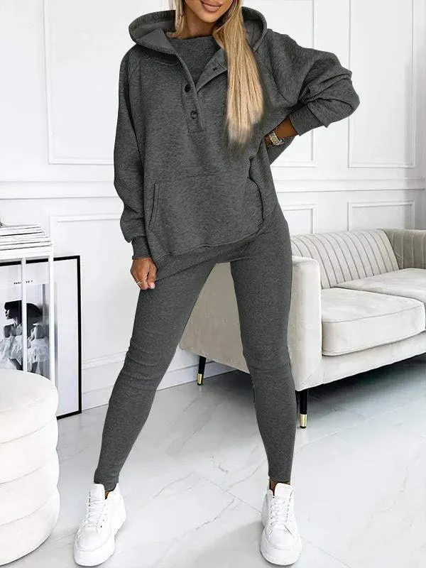 Sutton - Comfortable Sweatshirt Suit