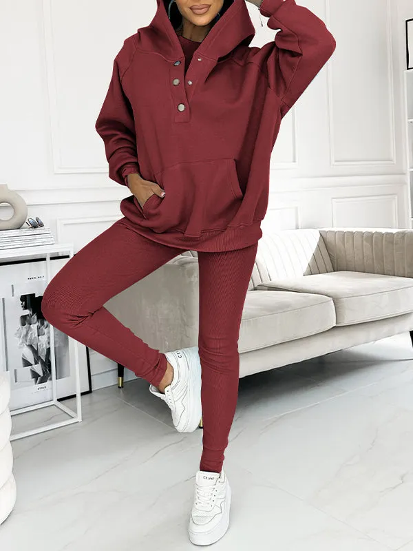 Sutton - Comfortable Sweatshirt Suit