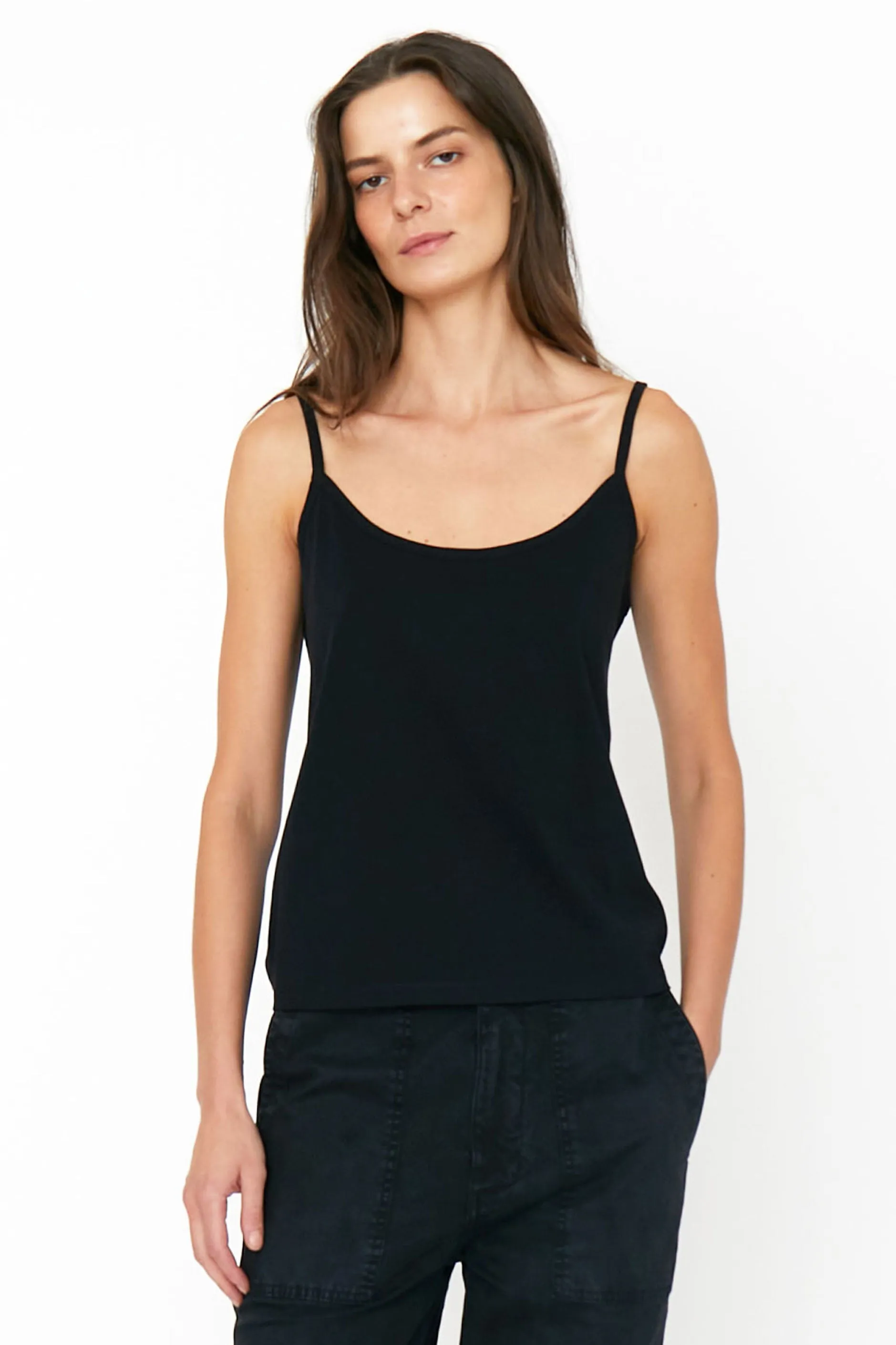 The Spaghetti Tank - Black