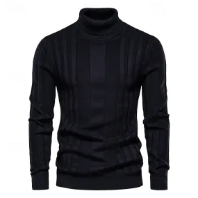 Turtleneck Knitwear Pullover Sweater