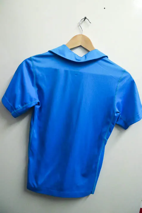 Vintage blue nike training medium polo tees