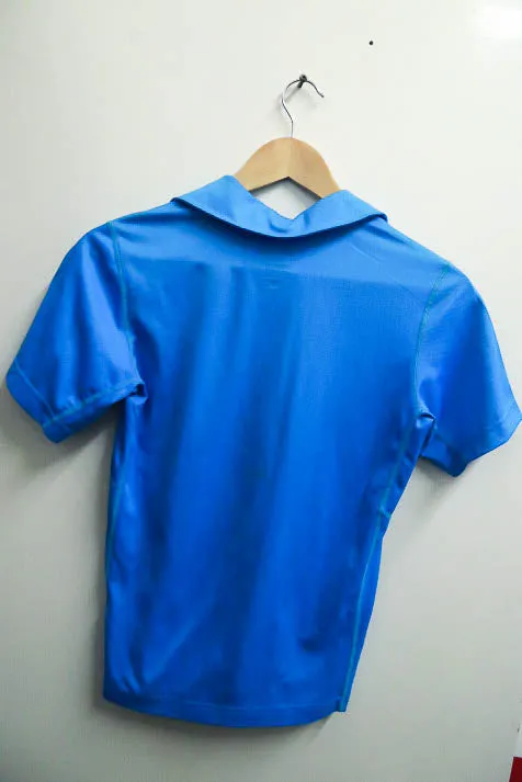 Vintage blue nike training medium polo tees