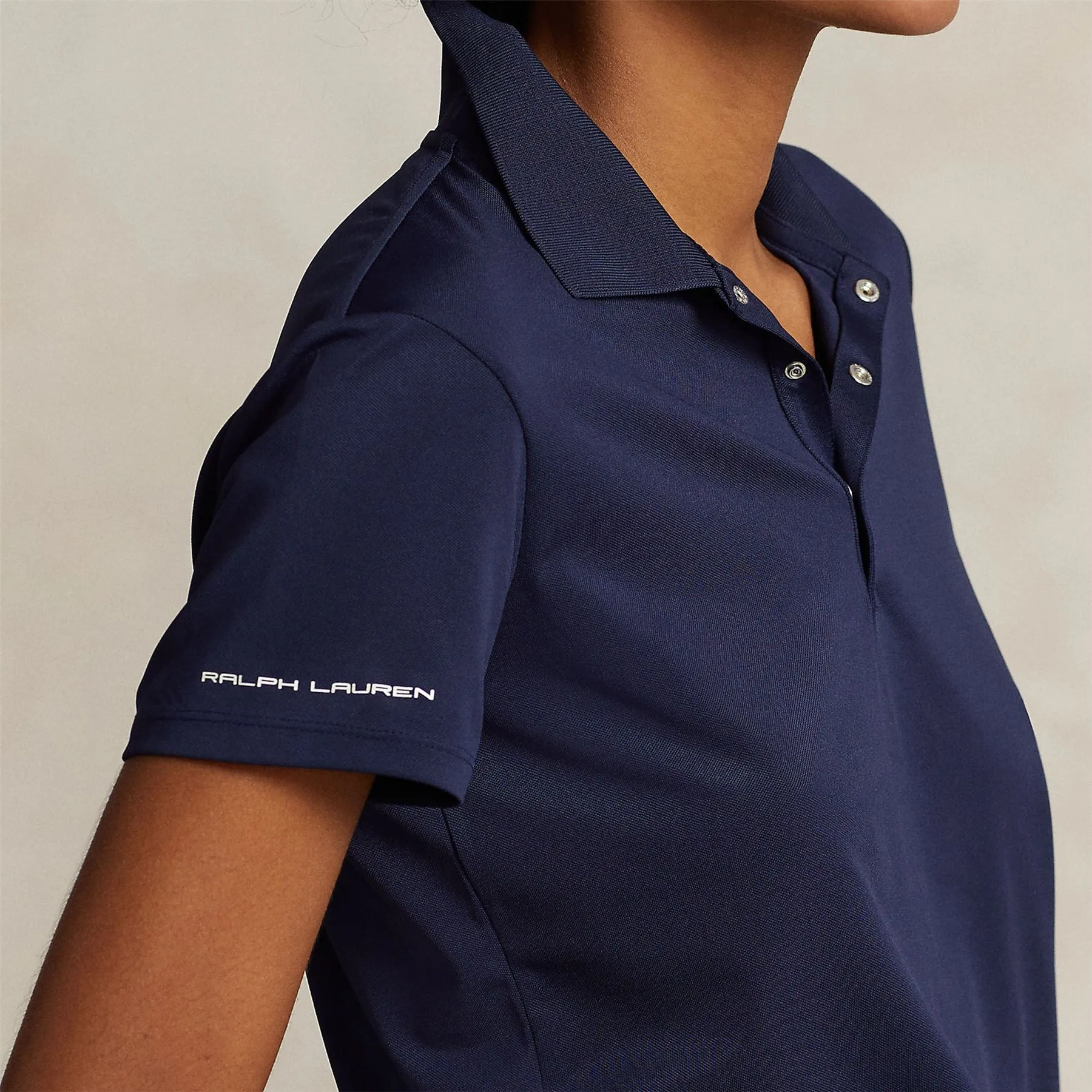 Womens Classic Fit Tour Polo Shirt Refined Navy - 2024