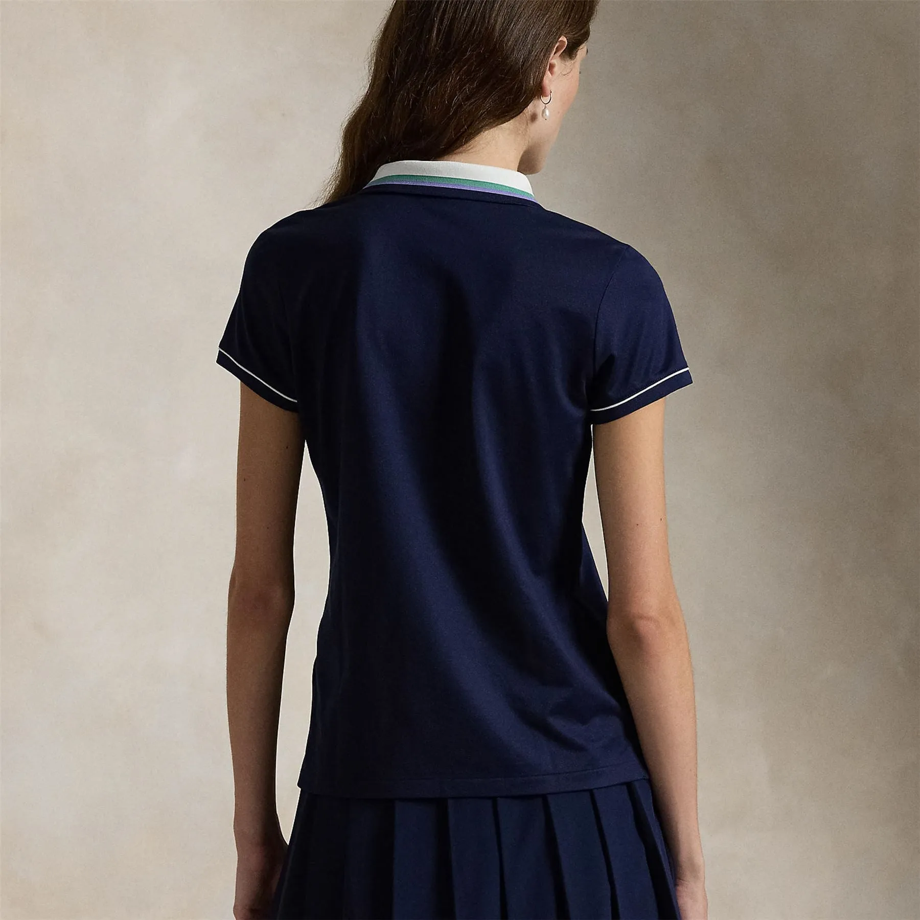 Womens RLX Tour Pique Polo Refined Navy - AW24