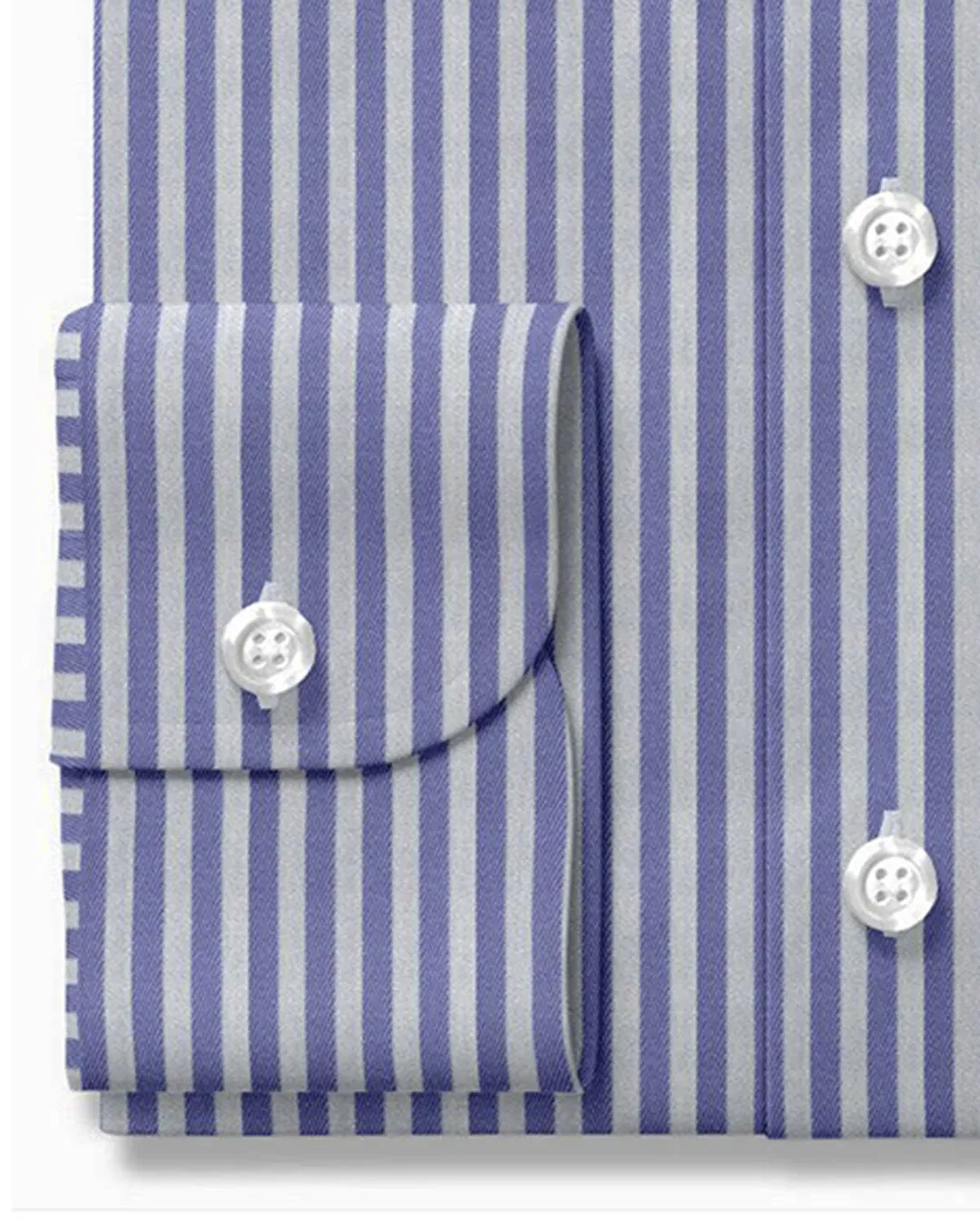 Zegna Soft Blue Candy Stripes